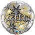 Metallic Elegant Congratulations <br> Balloon